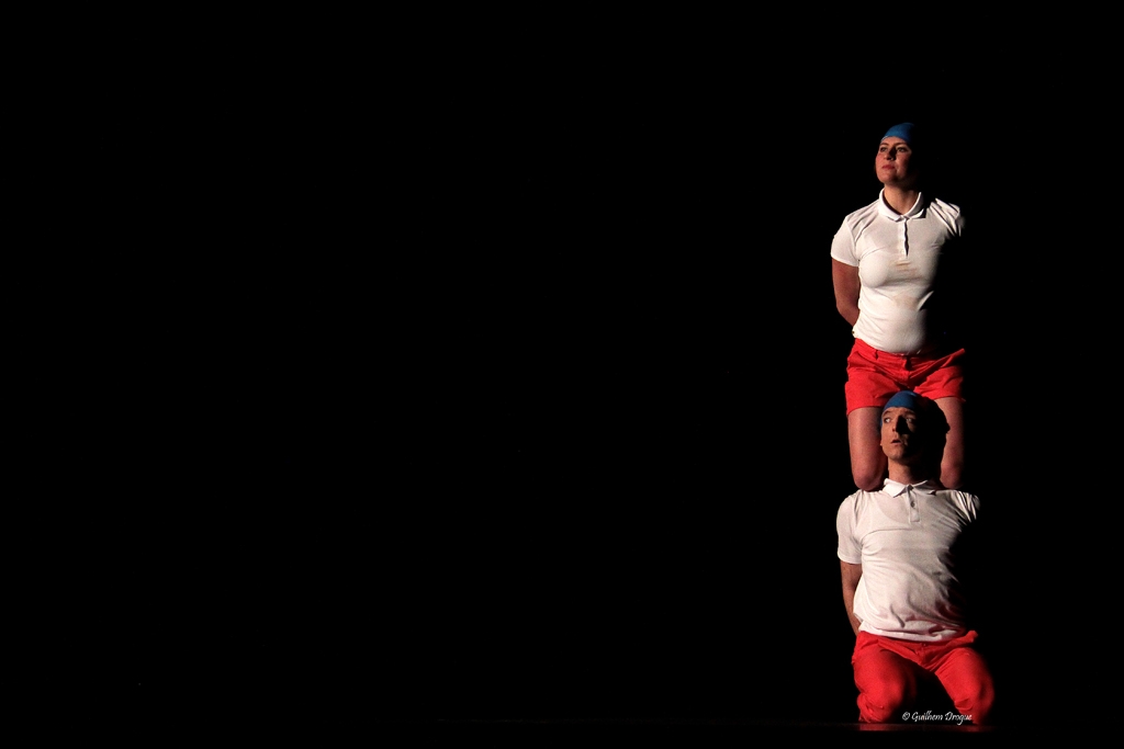 soirée Mimages fait son cirque à Saint-Sylvestre en Ardèche, festival du geste et du Mime, 2018, companie non de non