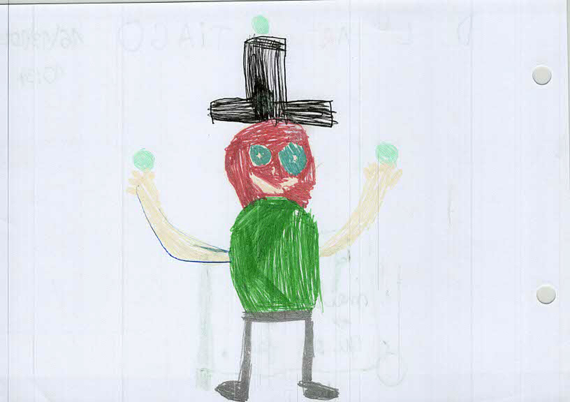 Dessins du CE2 de l'école publique d'Alboussière-Champis