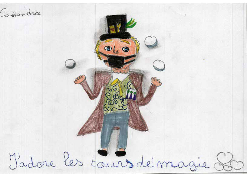 Dessins de l'école des Brémondières de Saint-Péray