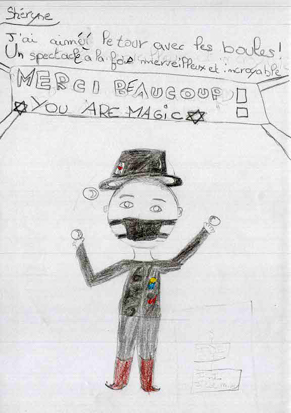 Dessins de l'école des Brémondières de Saint-Péray