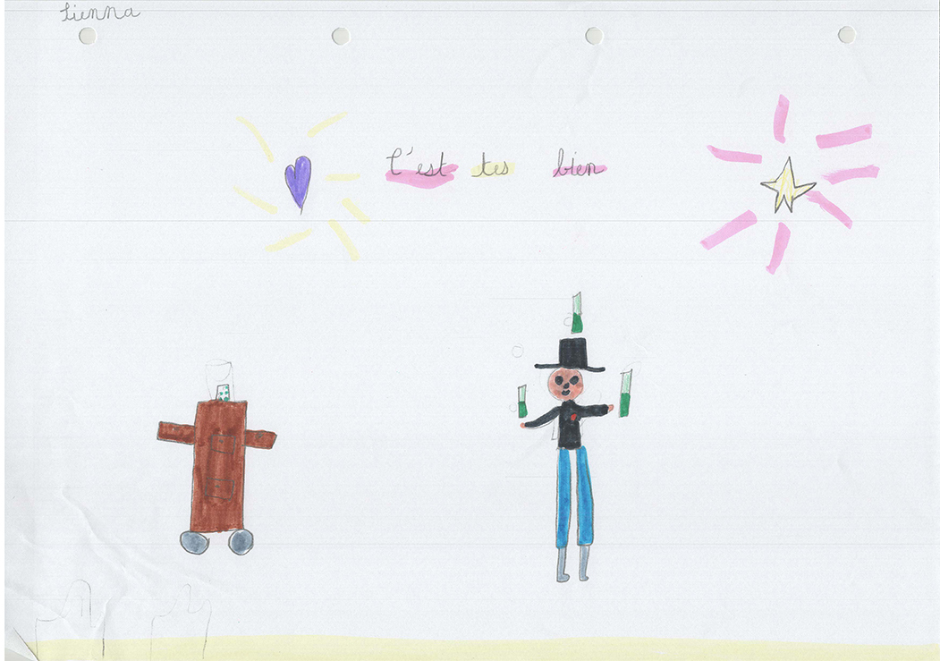 Dessins de la classe de CP des Brémondières à Saint-Péray