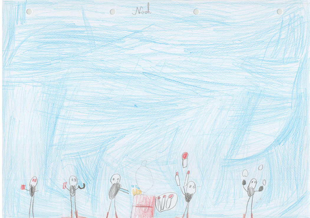 Dessins de la classe de CP des Brémondières à Saint-Péray