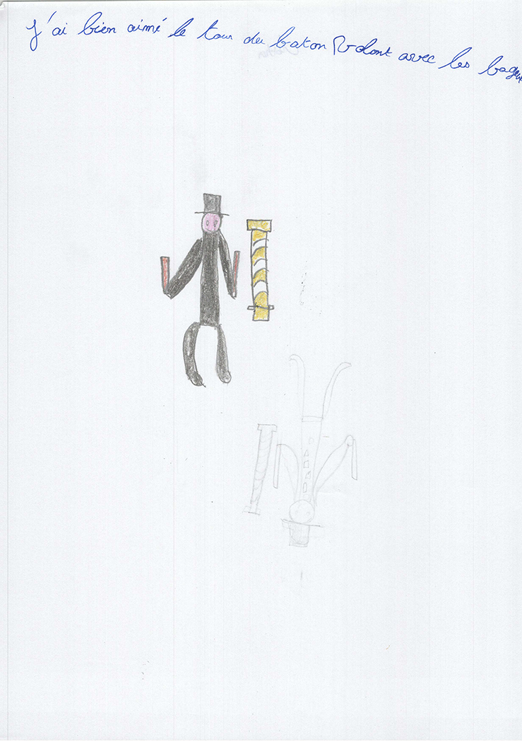 Dessins des enfants de l'école Lucien Roux de Saint-Georges-lès-bains en Ardèche, Mimages 2021