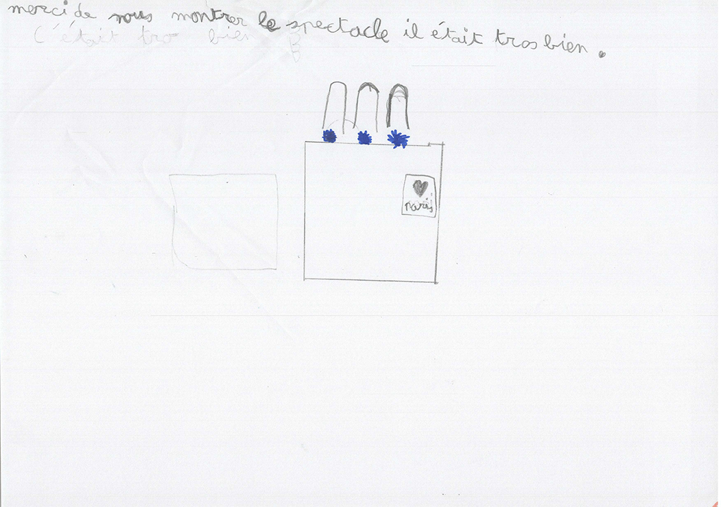 Dessins des enfants de l'école Lucien Roux de Saint-Georges-lès-bains en Ardèche, Mimages 2021