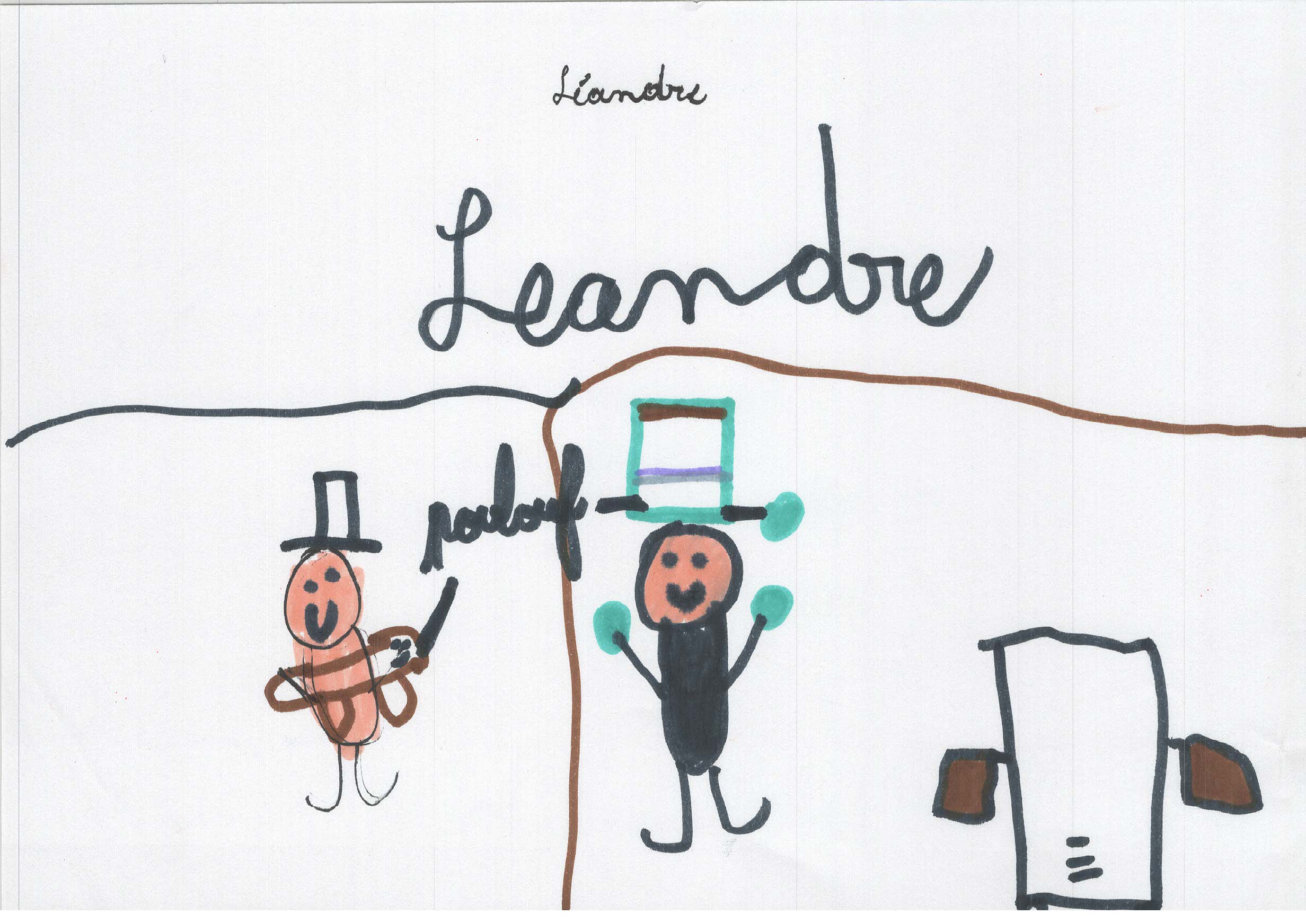 Dessins des enfants de l'école Lucien Roux de Saint-Georges-lès-bains en Ardèche, Mimages 2021