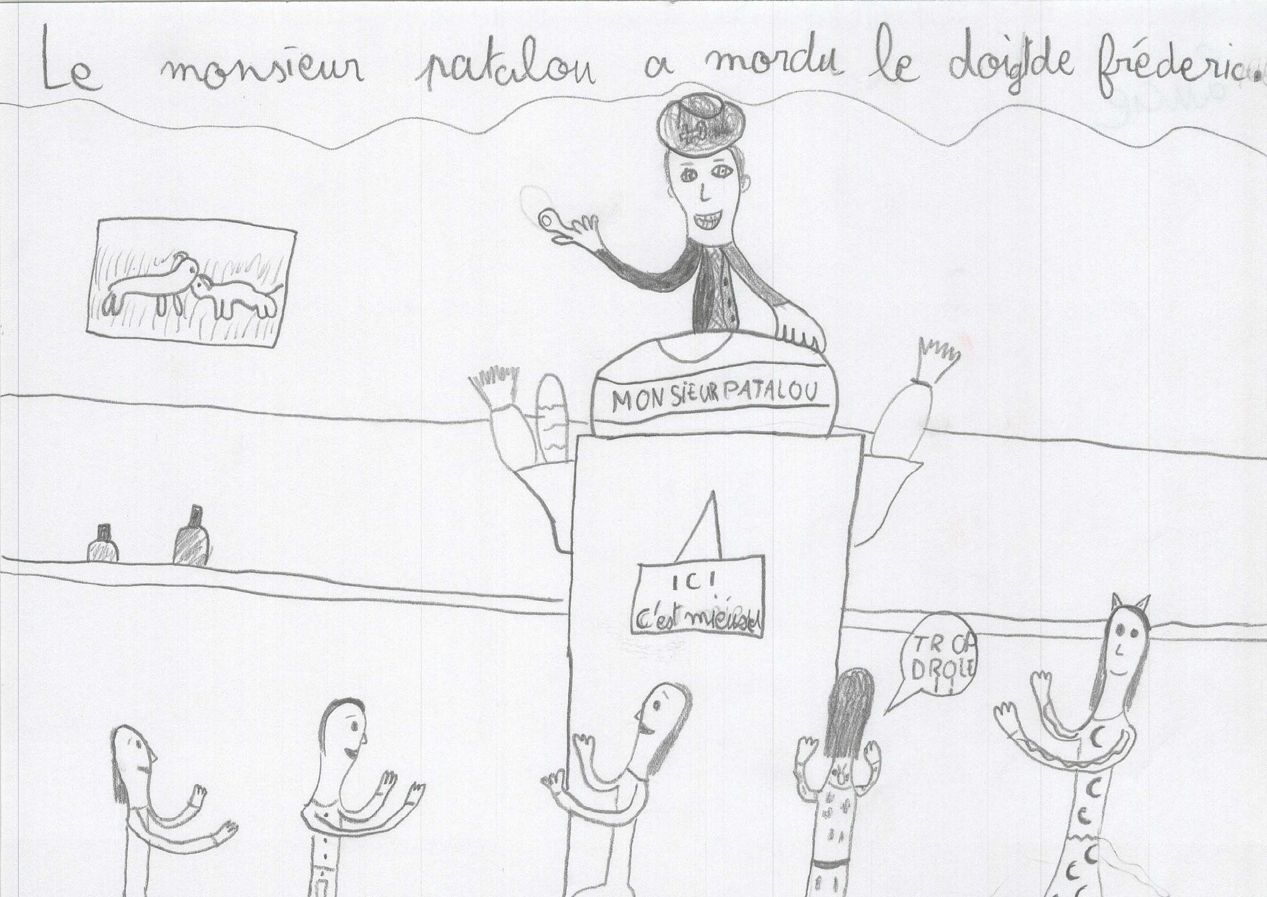 Dessins des enfants de l'école Lucien Roux de Saint-Georges-lès-bains en Ardèche, Mimages 2021