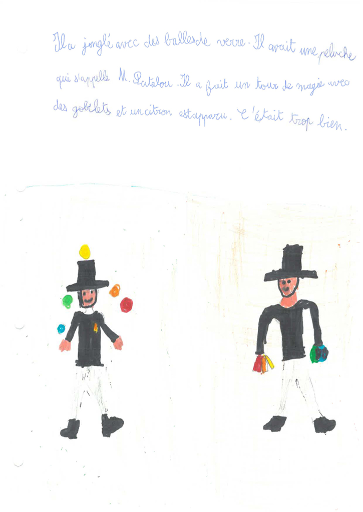 Dessins de ma classe de CE2 de l'école des brémondières de Saint-Péray, Mimages 2021