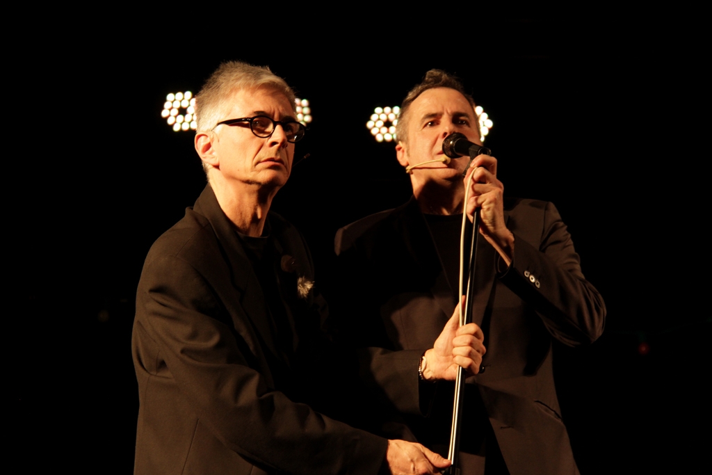 Festival Mimages , Mimages fait son cirque à Saint-Sylvestre, en Ardèche, Pierre Fatus et Philippe Escudié