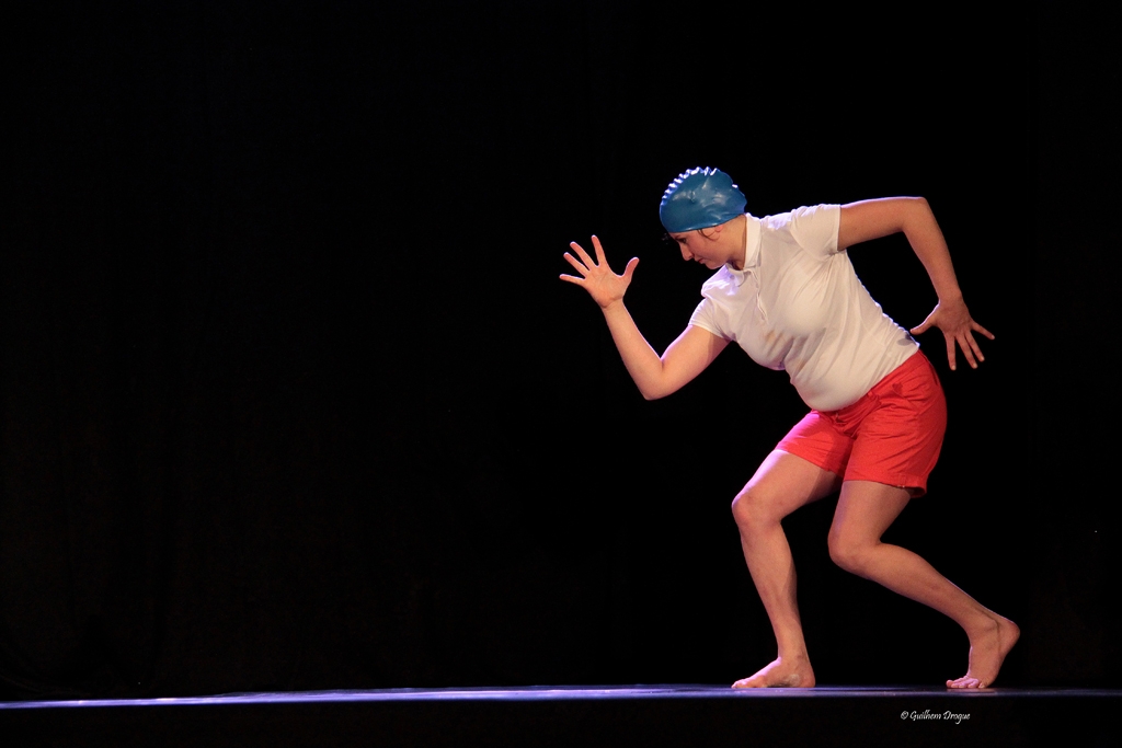 soirée Mimages fait son cirque à Saint-Sylvestre en Ardèche, festival du geste et du Mime, 2018, companie non de non