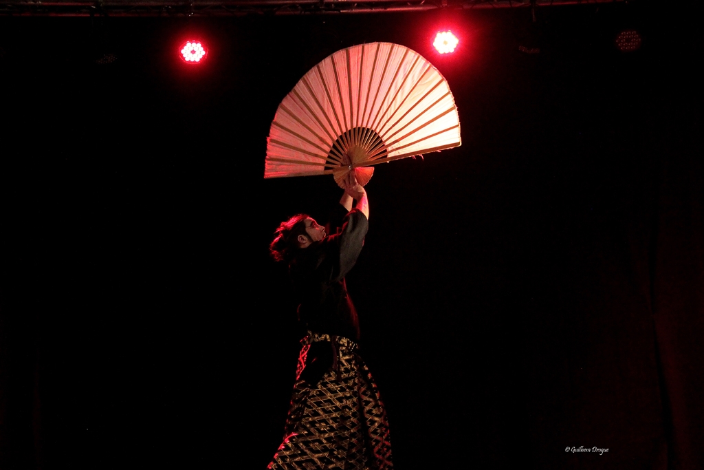 soirée Mimages fait son cirque à Saint-Sylvestre en Ardèche, festival du geste et du Mime, 2018, compagnie Shintai Jonglo