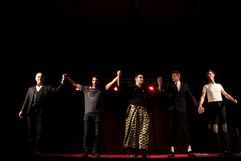 soirée Mimages fait son cirque à Saint-Sylvestre en Ardèche, festival du geste et du Mime, 2018