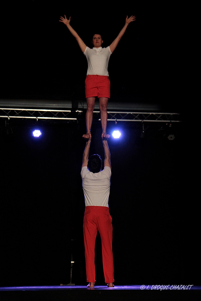 soirée Mimages fait son cirque à Saint-Sylvestre en Ardèche, festival du geste et du Mime, 2018, compagnie Non de non