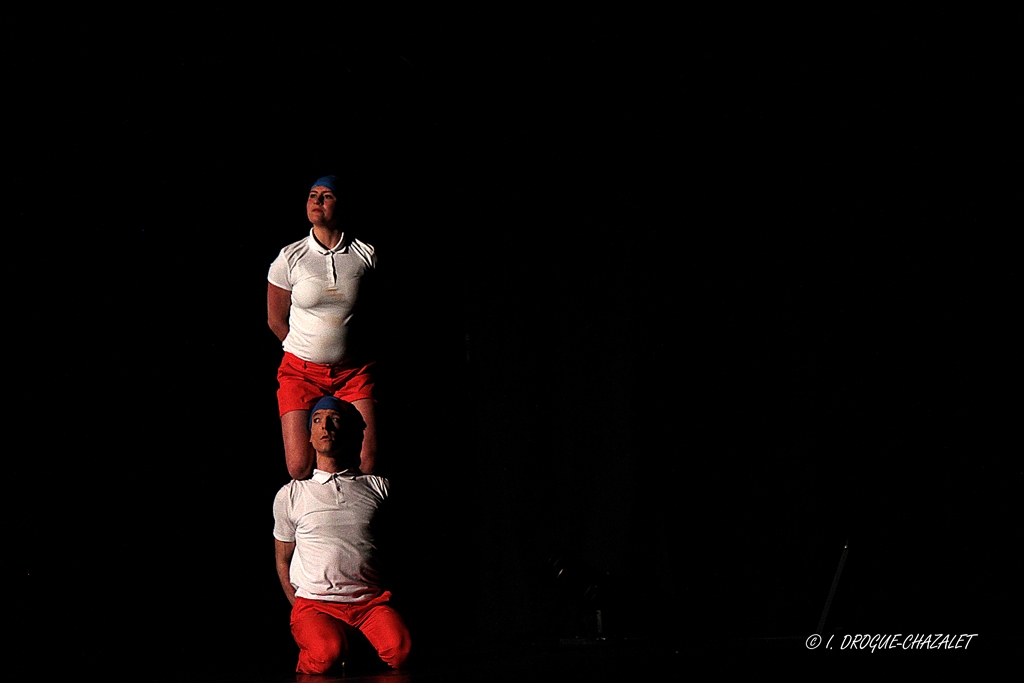 soirée Mimages fait son cirque à Saint-Sylvestre en Ardèche, festival du geste et du Mime, 2018, compagnie Non de non