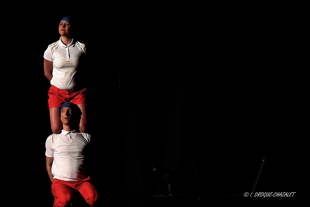 soirée Mimages fait son cirque à Saint-Sylvestre en Ardèche, festival du geste et du Mime, 2018, compagnie Non de non