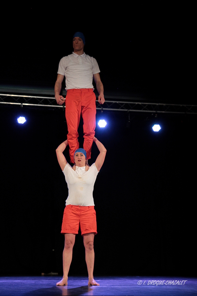 soirée Mimages fait son cirque à Saint-Sylvestre en Ardèche, festival du geste et du Mime, 2018, compagnie Non de non