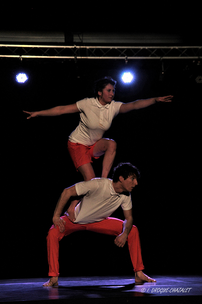 soirée Mimages fait son cirque à Saint-Sylvestre en Ardèche, festival du geste et du Mime, 2018, compagnie Non de non