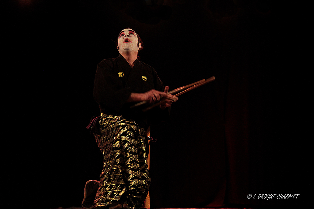 soirée Mimages fait son cirque à Saint-Sylvestre en Ardèche, festival du geste et du Mime, 2018, Shintaï Jonglo