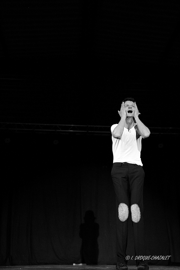 soirée Mimages fait son cirque à Saint-Sylvestre en Ardèche, festival du geste et du Mime, 2018, Patrick Cottet-Moine