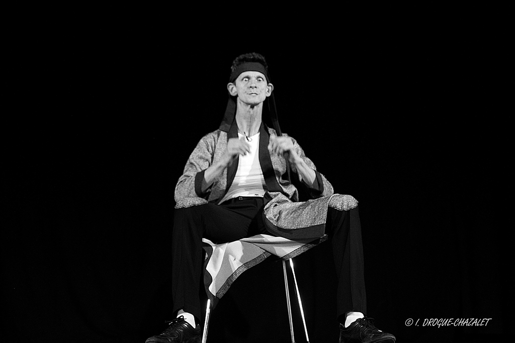 soirée Mimages fait son cirque à Saint-Sylvestre en Ardèche, festival du geste et du Mime, 2018, Patrick Cottet-Moine