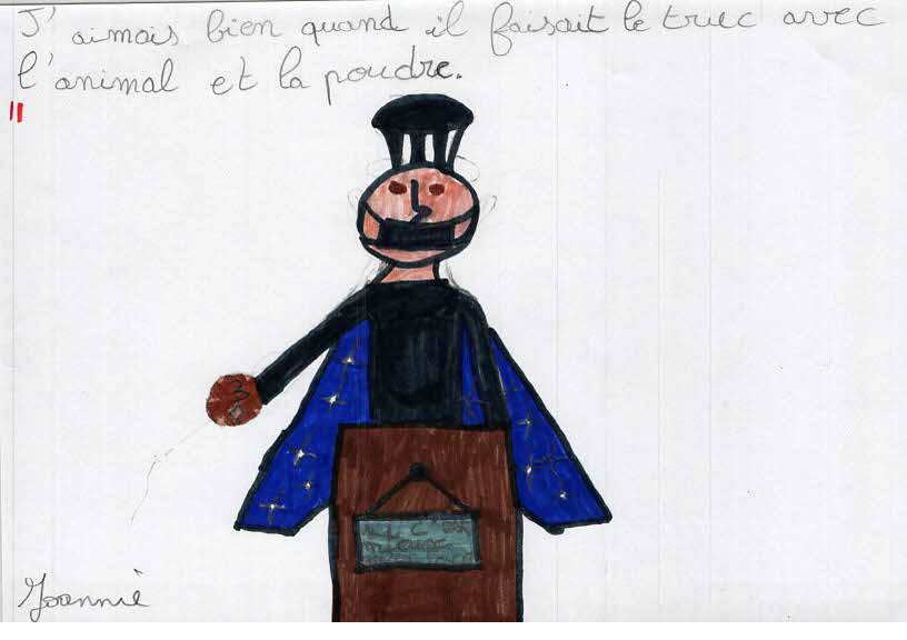 Dessins de l'école des Brémondières de Saint-Péray