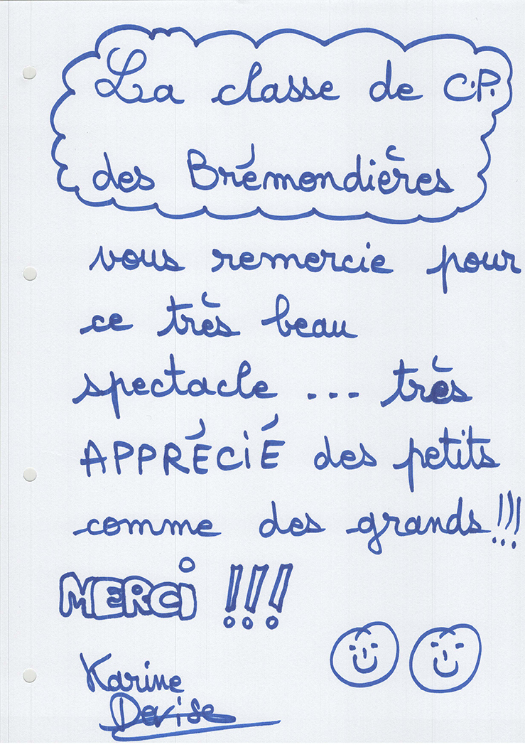 Dessins de la classe de CP des Brémondières à Saint-Péray