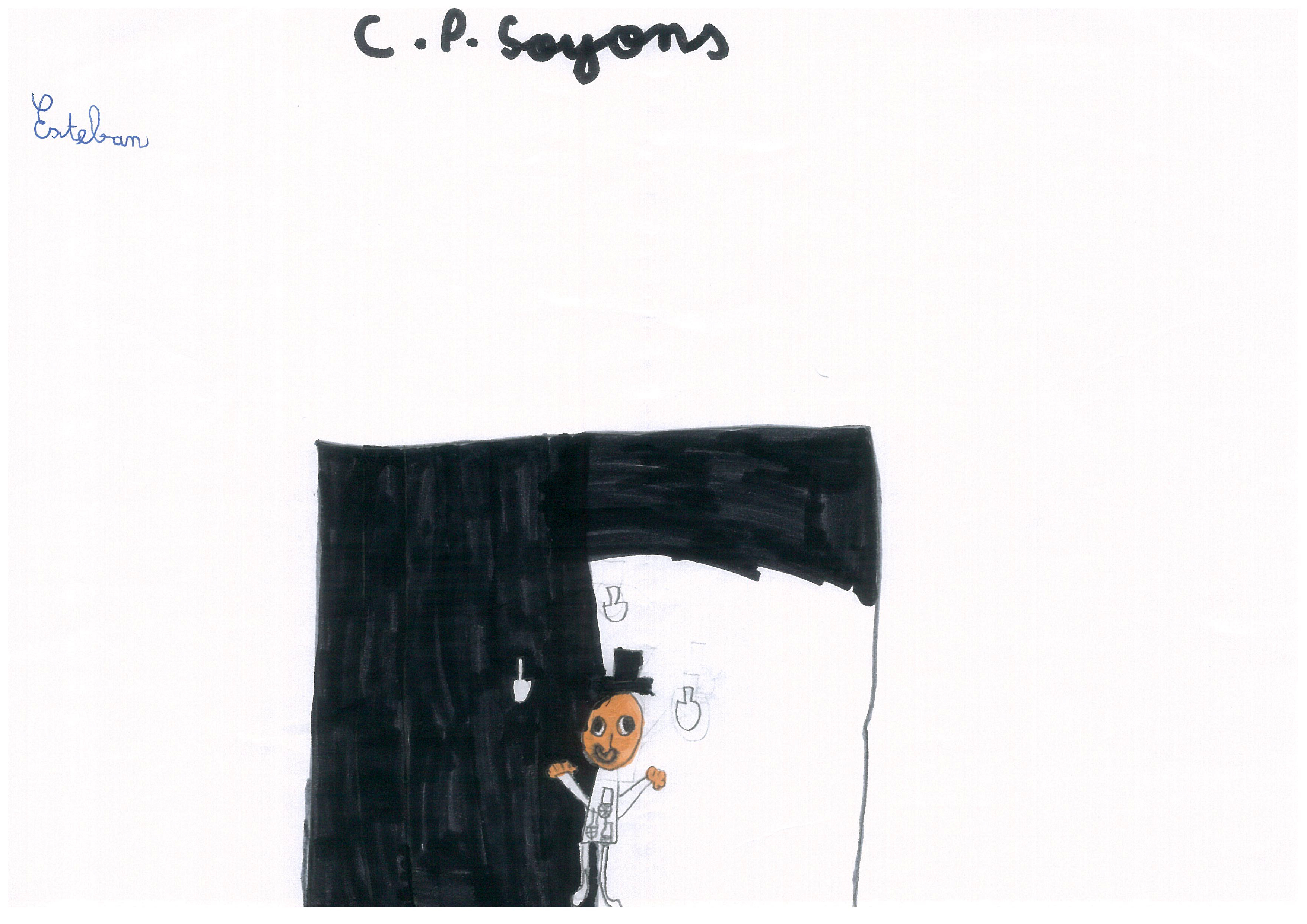 Dessins des enfants de la classe de Cp de Soyons dans le cadre de Mimages2021