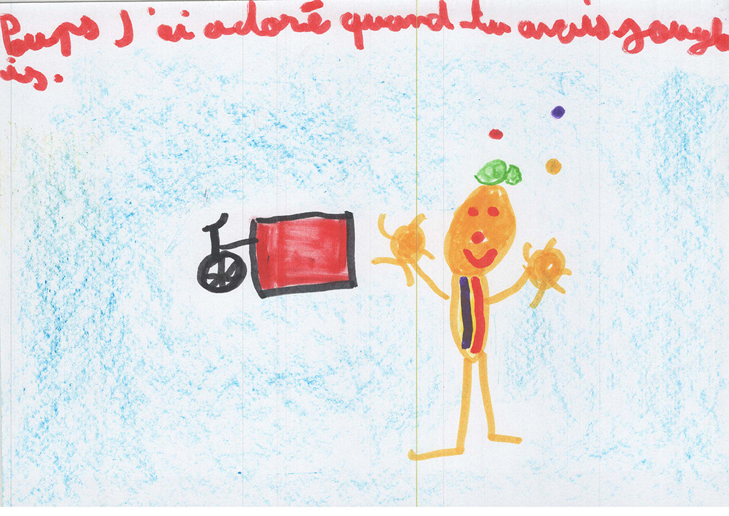 Dessins de l'école du Vivarais, Guilherand-Granges, CE2, Mimages 2021