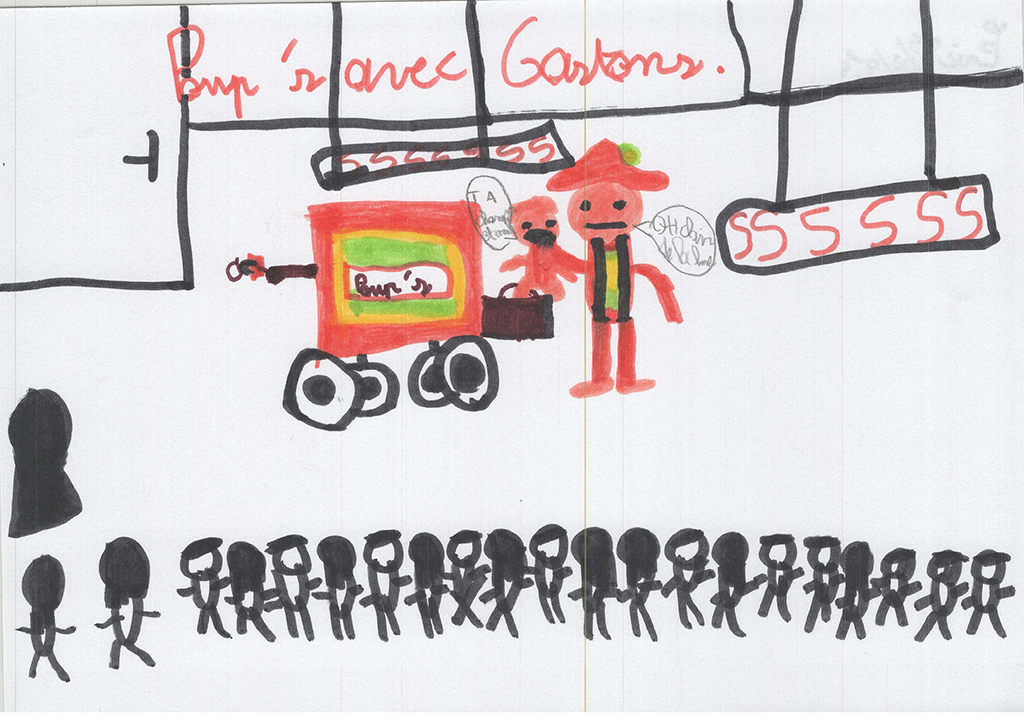 Dessins de l'école du Vivarais, Guilherand-Granges, CE2, Mimages 2021