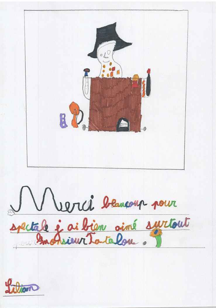 Dessins des enfants de l'école Lucien Roux de Saint-Georges-lès-bains en Ardèche, Mimages 2021