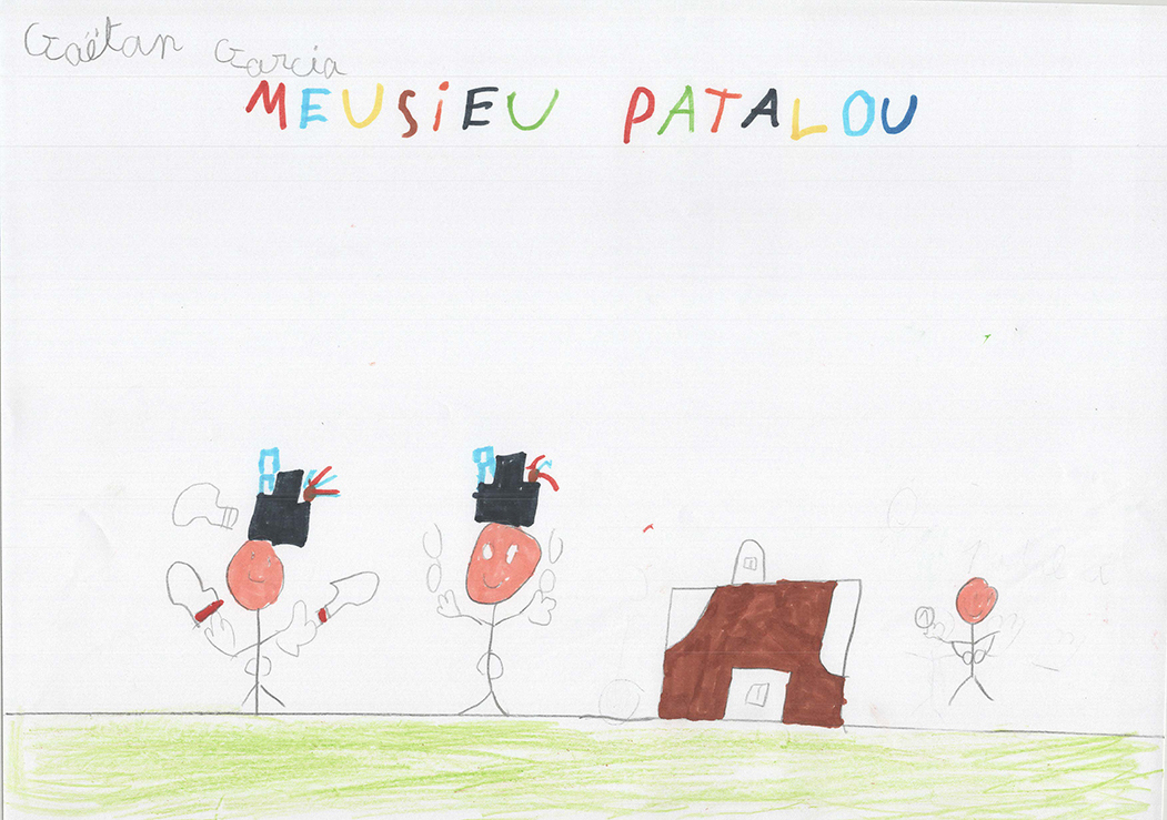 Dessins des enfants de l'école Lucien Roux de Saint-Georges-lès-bains en Ardèche, Mimages 2021