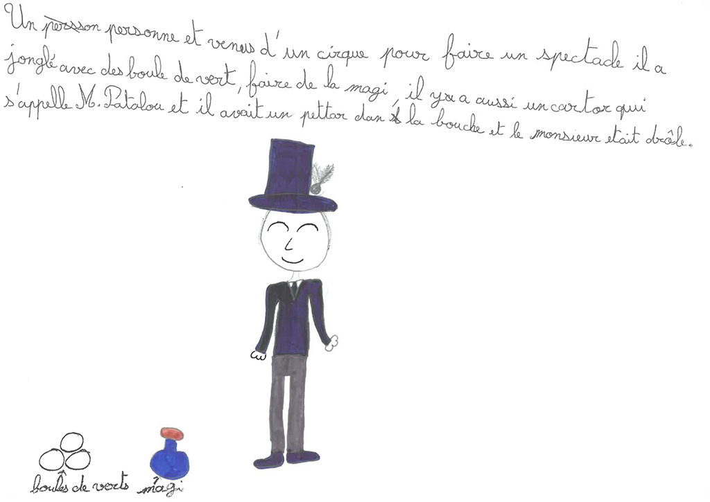 Dessins de ma classe de CE2 de l'école des brémondières de Saint-Péray, Mimages 2021