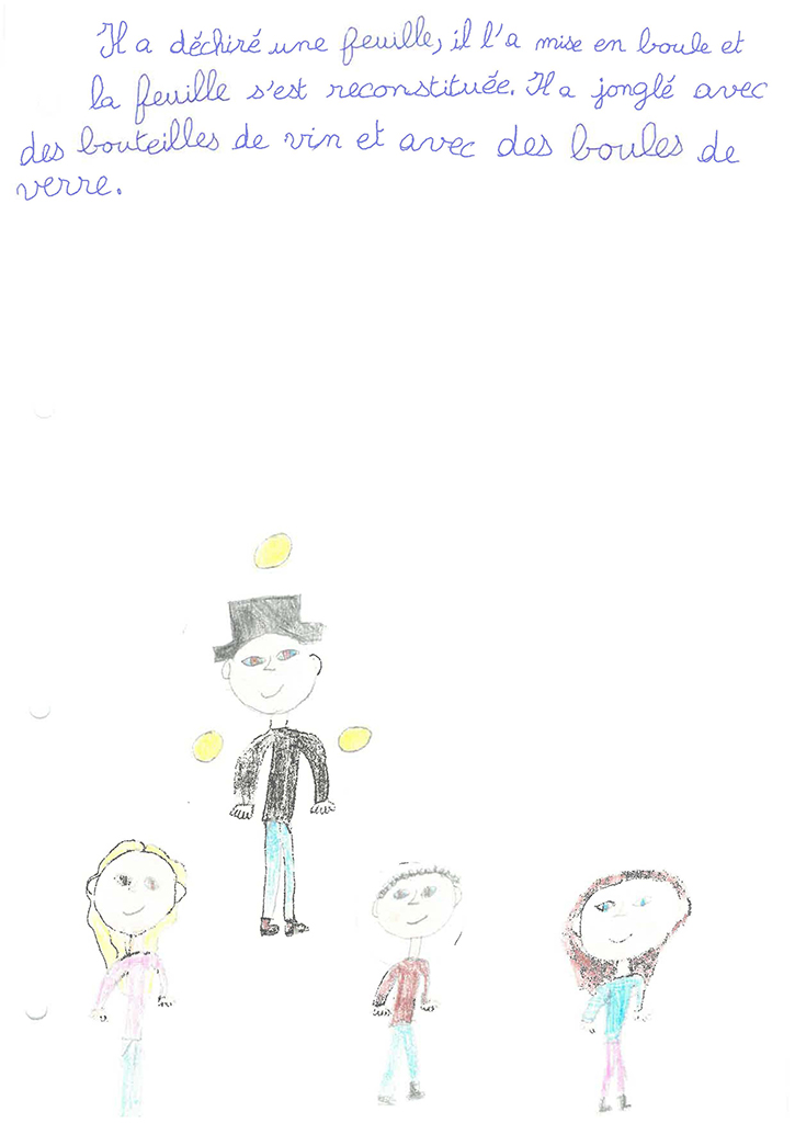 Dessins de ma classe de CE2 de l'école des brémondières de Saint-Péray, Mimages 2021