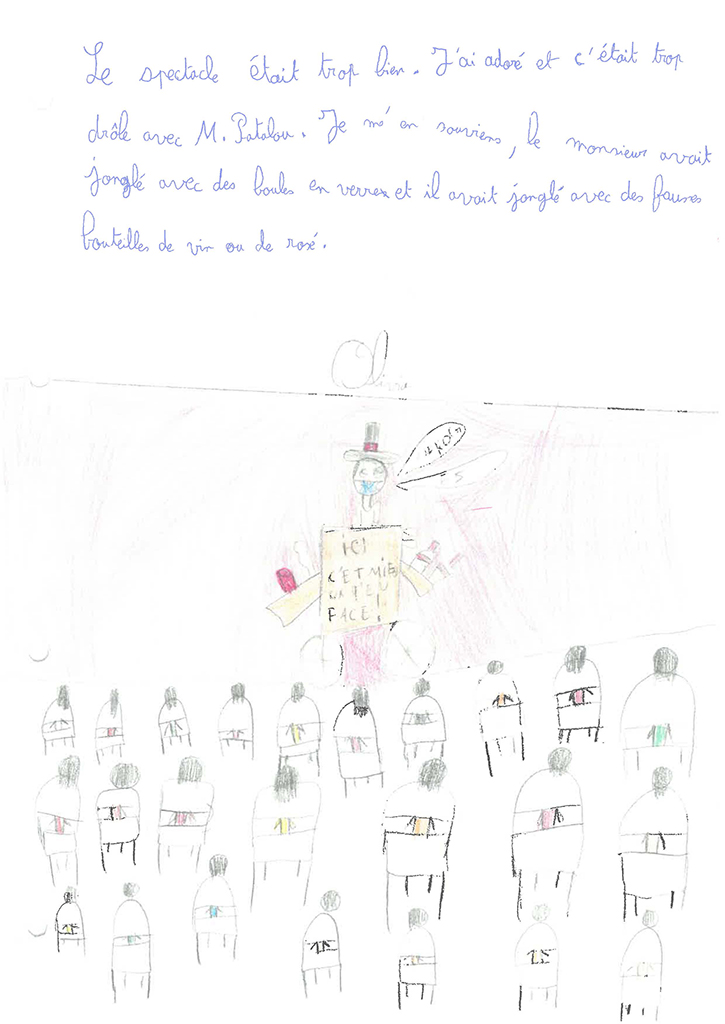 Dessins de ma classe de CE2 de l'école des brémondières de Saint-Péray, Mimages 2021