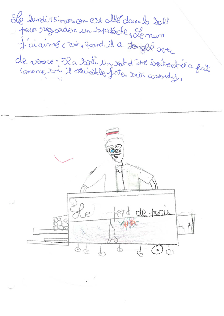 Dessins de ma classe de CE2 de l'école des brémondières de Saint-Péray, Mimages 2021