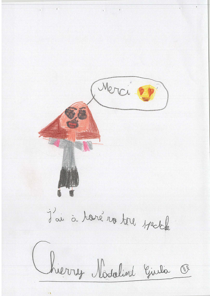 Dessin de l'école de la Savine, Mimages 2021, classe de CE2