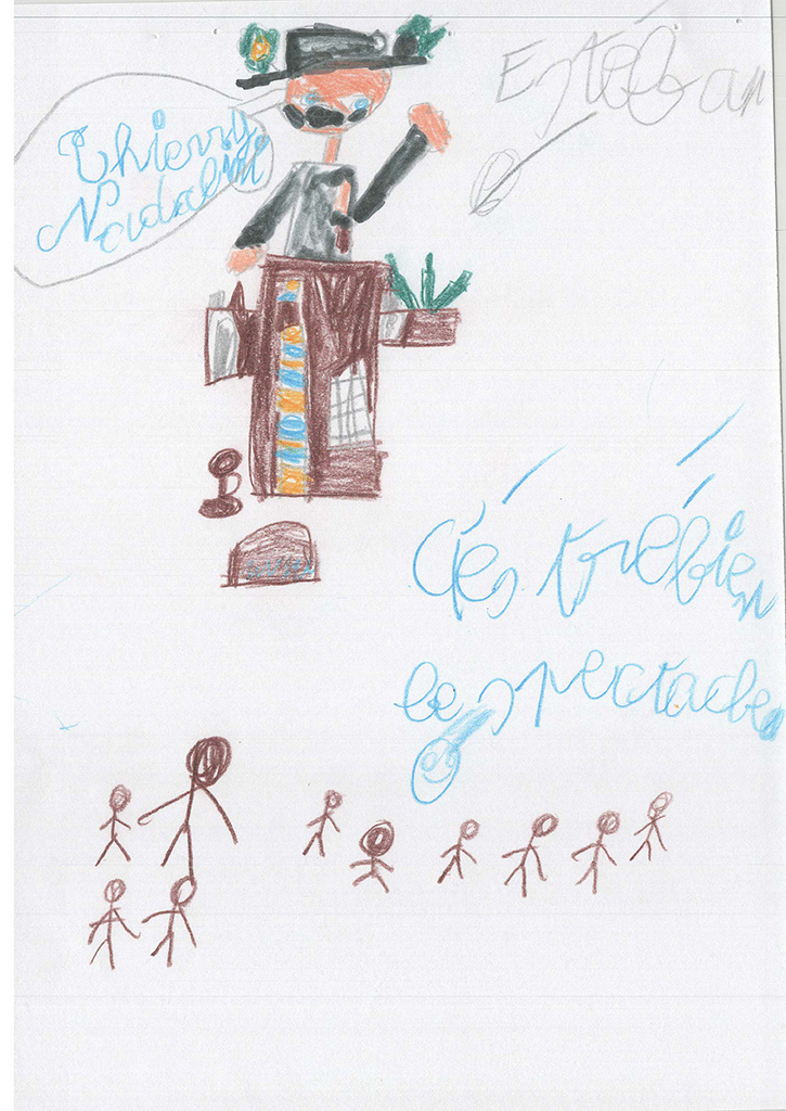 Dessin de l'école de la Savine, Mimages 2021, classe de CE2