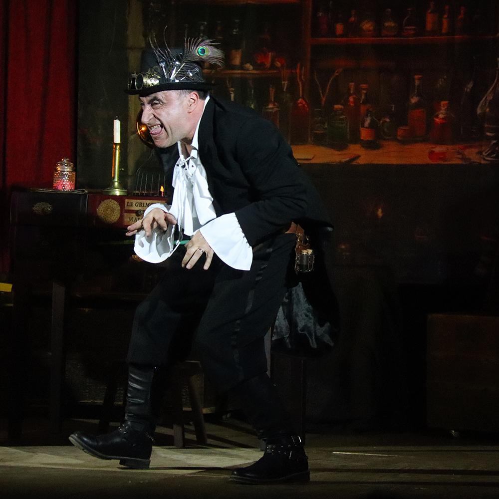 Spectacle de la compagnie Zinzoline, "la guilde des enchanteurs"