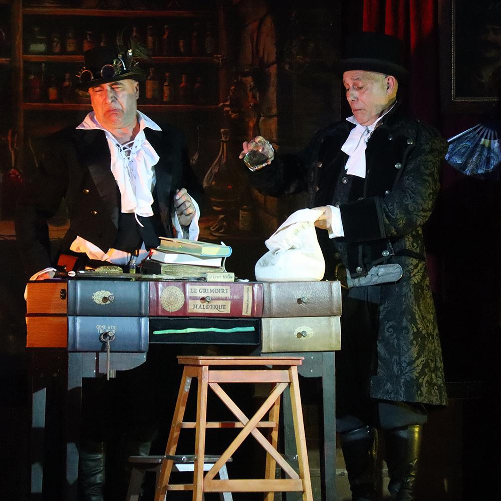 Spectacle de la compagnie Zinzoline, "la guilde des enchanteurs"