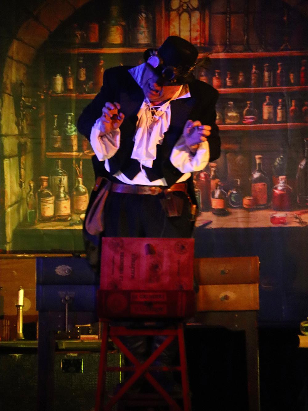 Spectacle de la compagnie Zinzoline, "la guilde des enchanteurs"