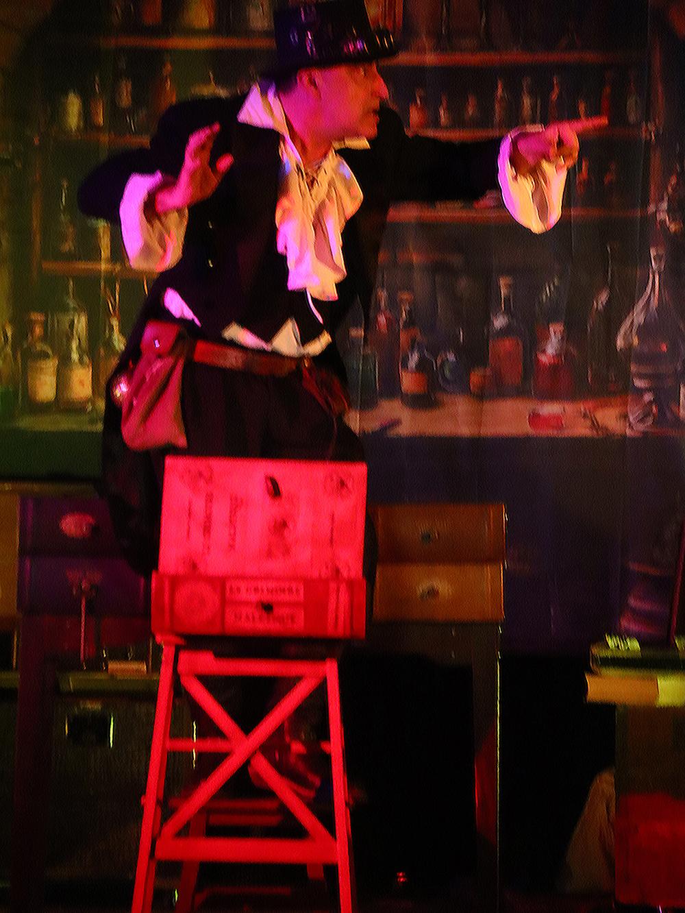Spectacle de la compagnie Zinzoline, "la guilde des enchanteurs"