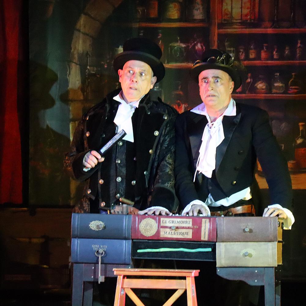 Spectacle de la compagnie Zinzoline, "la guilde des enchanteurs"