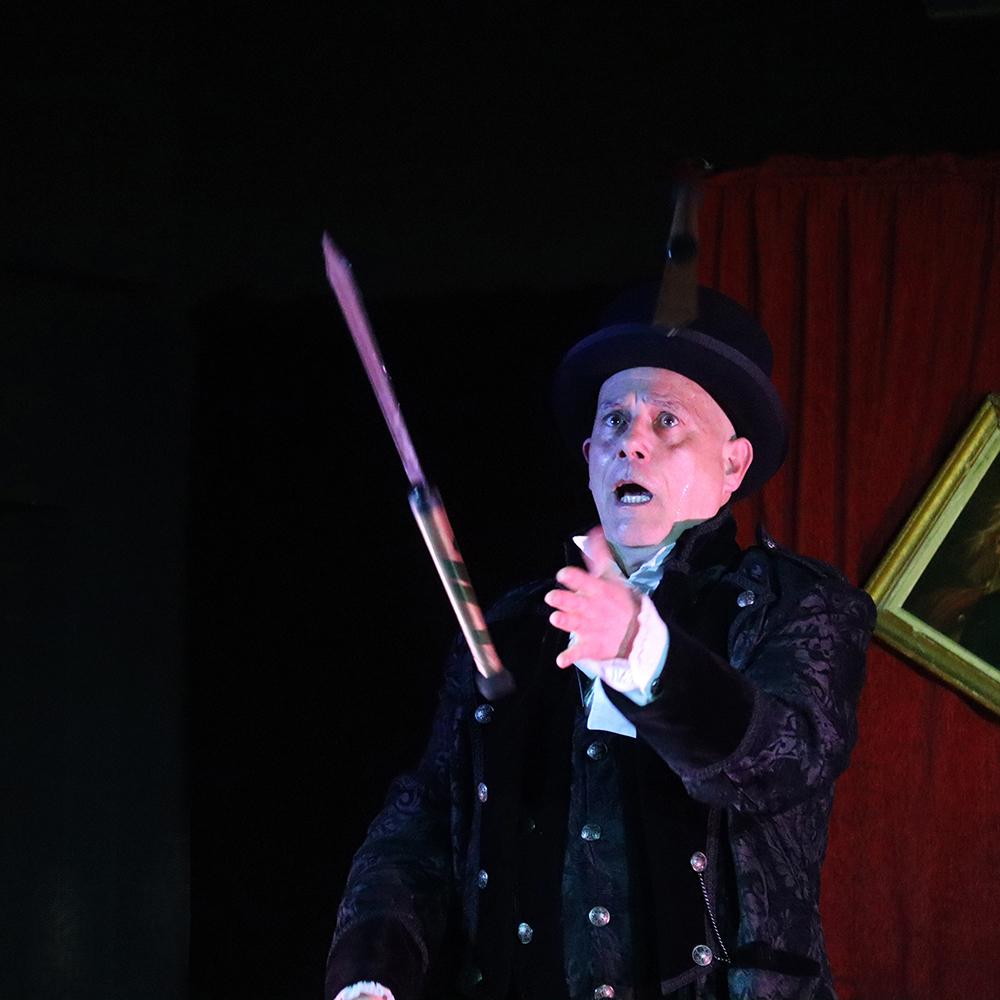 Spectacle de la compagnie Zinzoline, "la guilde des enchanteurs"