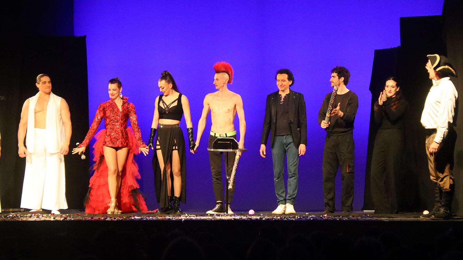 Spirée Mimages fait son cirque à Saint-Sylvestre